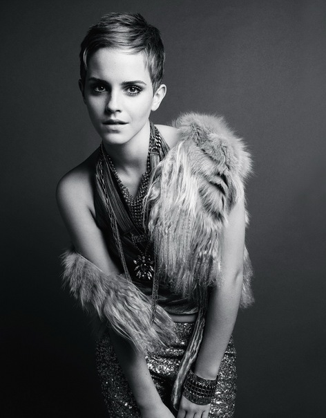 Archive photos Emma Watson photo shoot for Marie Claire